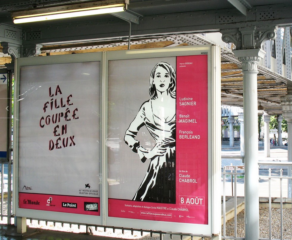 Miss Tic Affiche la Fille Coupee en Deux.jpg