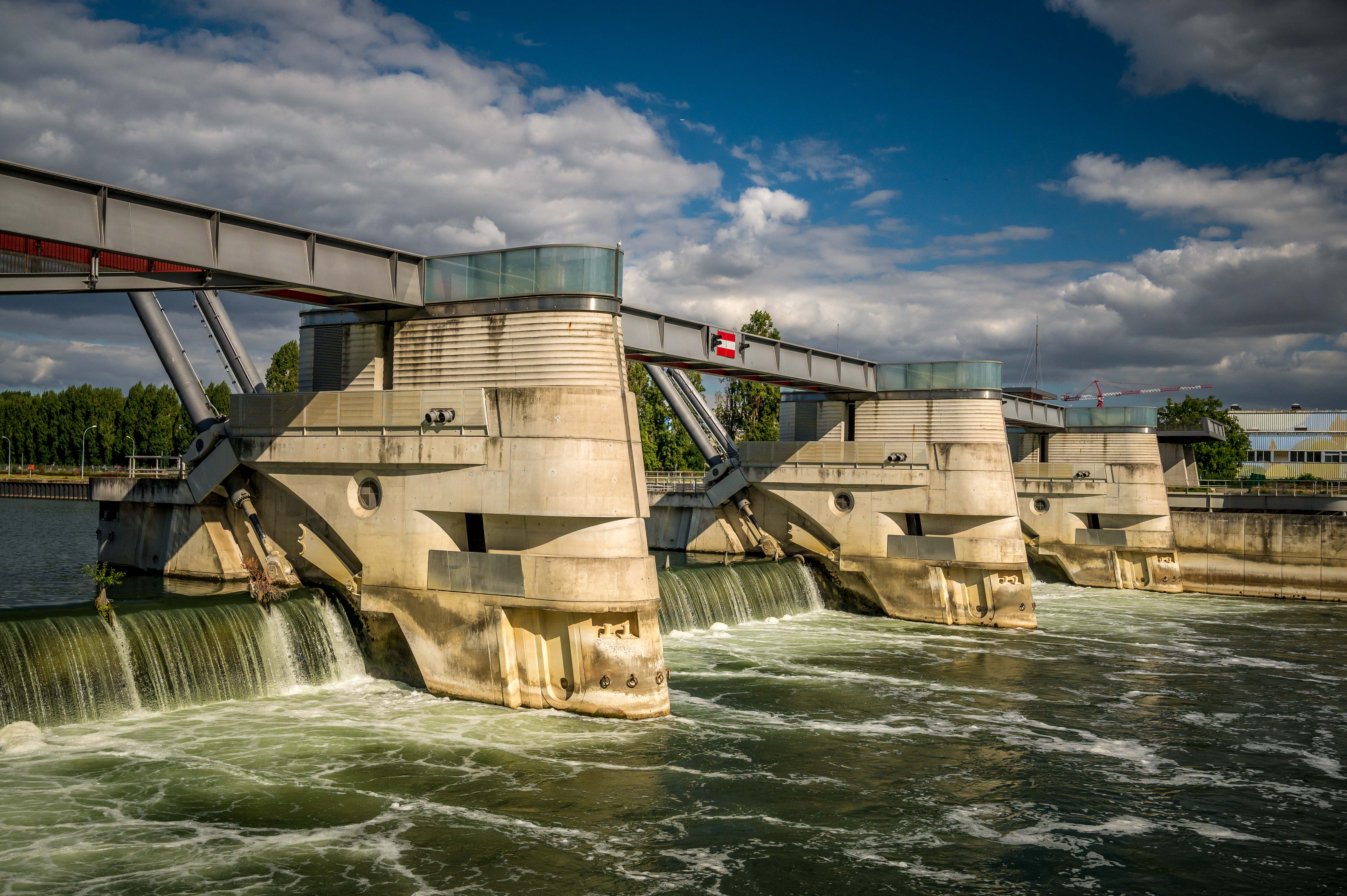 Le barrage de Chatou